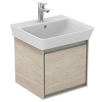 Тумба Ideal Standard E0842UK Connect Air для раковины 50х40 см, подвесная, Wood light brown + Matt Light Brown (светло-коричневое дерево + светло-коричневый матовый) Тумба Ideal Standard E0842UK Connect Air для раковины 50х40 см, подвесная, Wood light brown + Matt Light Brown (светло-коричневое дерево + светло-коричневый матовый)