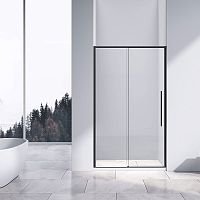 Душевая дверь Vincea VDS-4SN120CLB Slim-N, 120х195 см, профиль черный/стекло прозрачное