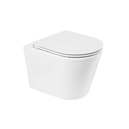 Комплект Унитаз+Сиденье BelBagno FLAY-R BB053CHR/BB870SC Комплект Унитаз+Сиденье BelBagno FLAY-R BB053CHR/BB870SC