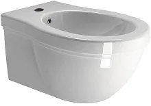 Биде GSI 8765111 Classic подвесное 37х55 см, отверстие под смеситель, белый глянцевый