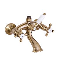 Смеситель Gattoni 1200612V0br Vivaldi для ванны, выпуск сверху, бронза
