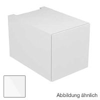 Модуль Keuco 31310300100 Edition 11 нижнего шкафа 35х53.5 см, для встройки снизу, белый/белое стекло