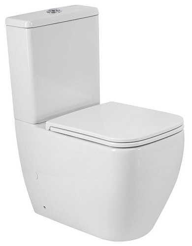 Комплект Унитаз+Сиденье BelBagno LUCE BB2197CP-TOR/SC/BB2197T