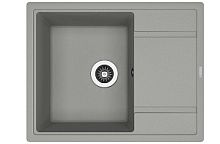 Мойка для кухни Florentina 20.125.C0650.305 Липси 65х51 см, с крылом, серая