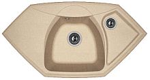 Мойка для кухни Florentina 20.150.D0980.107 Сардиния 98х51 см, с крылом, песочная