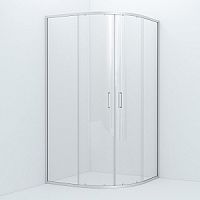 Душевое ограждение IDDIS, ZOD6CR0i23 Zodiac 100х195 см, глянцевый алюминиевый профиль