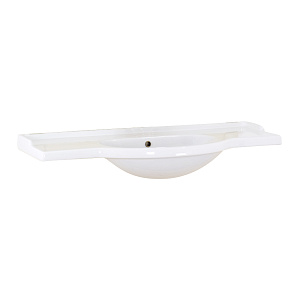 Раковина Migliore 26630 Kantri моноблок 121х50 см, белая