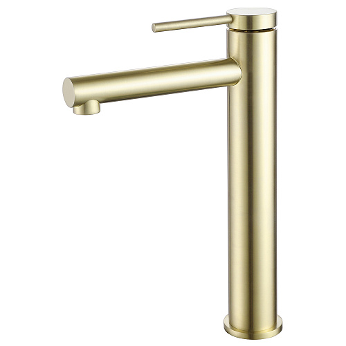 Смеситель ABBER AF8811G Emotion для раковины накладной, золото матовое Смеситель ABBER AF8811G Emotion для раковины накладной, золото матовое