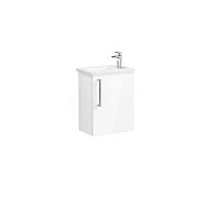 Тумба Vitra 66330 Root с раковиной 45х29 см, подвесная, правосторонняя, GWHITE (глянцевый белый) Тумба Vitra 66330 Root с раковиной 45х29 см, подвесная, правосторонняя, GWHITE (глянцевый белый)