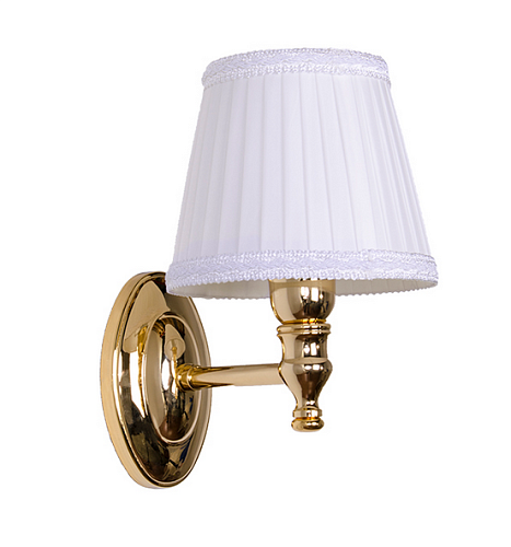 Настенная лампа светильника TW Bristol 039, с овальным основанием, цвет: золото ,TWBR039oro без абажура купить недорого в интернет-магазине Керамос