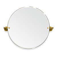 Вращающееся зеркало TW Harmony 023, круглое 69*8*h60, цвет держателя: золото,TWHA023oro