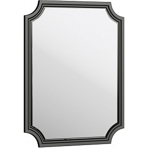 Зеркало Aqwella LAD0207BLK LaDonna подвесное 72х95 см, черное