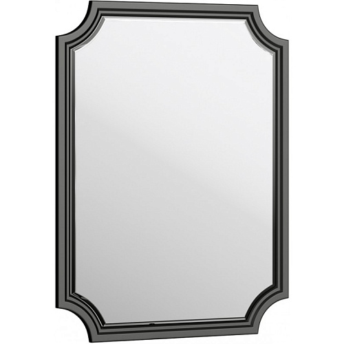 Зеркало AQWELLA LAD0207BLK LaDonna 72х95 см, черное купить недорого в интернет-магазине Керамос