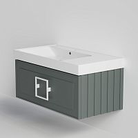 Тумба с раковиной La Fenice Cubo NFNC-01-CUB-G-90-2-90L
