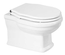 Чаша унитаза BelBagno BB115CH BOHEME подвесного, 37х53 см, белая