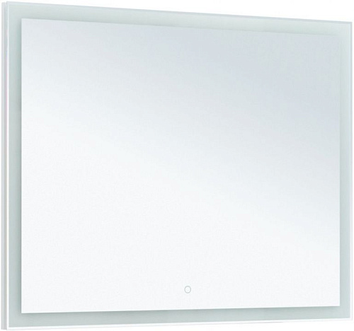 Зеркало Aquanet 00274009 Гласс без подсветки, 120х80 см, белое купить недорого в интернет-магазине Керамос