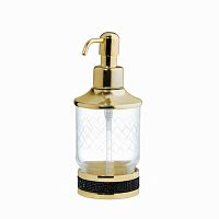 Диспенсер для жидкого мыла Boheme ROYAL CRISTAL 10929-ROYALE-G-B