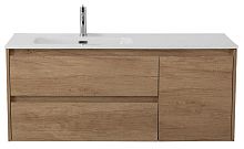 База BelBagno KRAFT-1200-2C-1A-SO-RNN-L под раковину 120х46 см, подвесная, Rovere Nebrasca Nature (натуральный дуб Небраска)
