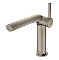 Смеситель Keuco 51502050000 Edition 400 для умывальника однорычажный, излив 15 см, никель шлифованный
