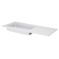 Раковина-моноблок Armadi Art QUATRO 793-120-W-L Раковина-моноблок Armadi Art QUATRO 793-120-W-L