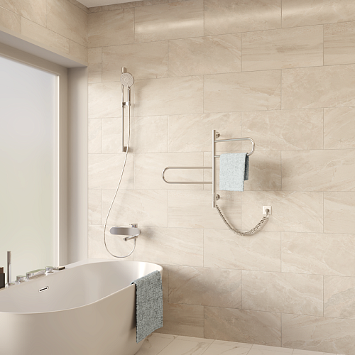 Полотенцесушитель электрический Vincea VTD-1R1CE 44x60 см, таймер, хром Полотенцесушитель электрический Vincea VTD-1R1CE 44x60 см, таймер, хром