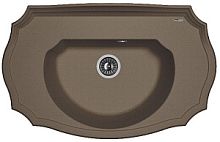 Мойка для кухни Florentina 20.340.D0900.303 Эмилия 90х55 см, с крылом, мокко