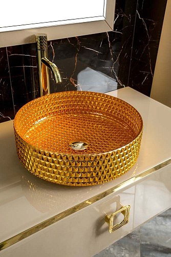 Столешница стекло 100 см прямая Armadi Art 853-100-CP Lucido купить недорого в интернет-магазине Керамос