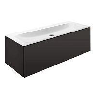 Тумба Keuco 32981110000 Plan под умывальник 120х49 см, антрацит/антрацит