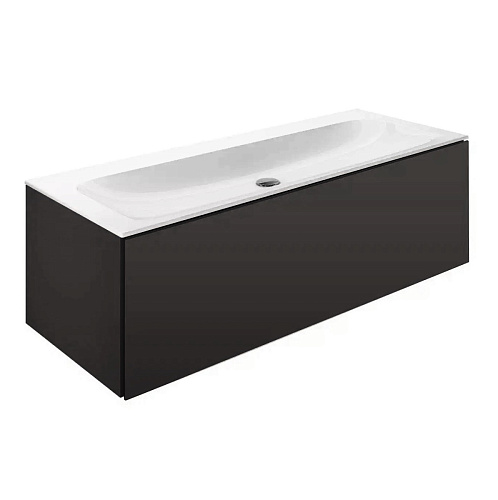 Тумба Keuco 32981110000 Plan под умывальник 120х49 см, антрацит/антрацит купить недорого в интернет-магазине Керамос