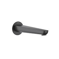 Излив Aquatek AQ1141MB Бетта для ванны, черный матовый