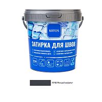 Цементная затирка Kiitos №48 мокрый асфальт, 1 кг Цементная затирка Kiitos №48 мокрый асфальт, 1 кг