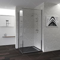 Душевой угол RGW PA-33 04083399-11 Passage квадратный 90х90х185 см, прозрачное стекло
