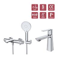 Комплект смесителей Cezares LUX LUX-VD/LS-01