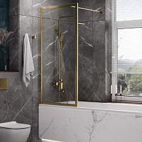 Шторка на ванну WasserKRAFT ABENS 20W 20W01-80BG Шторка на ванну WasserKRAFT ABENS 20W 20W01-80BG