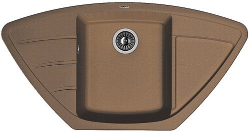 Мойка для кухни Florentina 20.180.D0980.303 Липси 98х51 см, с крылом, мокко снят с производства