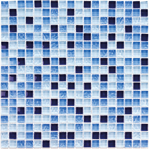 Мозаика Bonaparte Мозаика стеклянная и стеклянная с камнем BlueDrops купить недорого в интернет-магазине Керамос