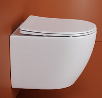 Сет 2223 CN11001T_Подвесной унитаз CERAMICANOVA Uno смыв Торнадо 490x360x360 белый