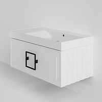 Тумба с раковиной La Fenice Cubo NFNC-01-CUB-B-90-3-90R