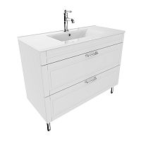 Тумба с умывальником IDDIS, OXF10W1i95K Oxford, напольная, 100х46 см, белый матовый Тумба с умывальником IDDIS, OXF10W1i95K Oxford, напольная, 100х46 см, белый матовый