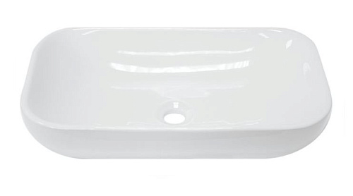 Умывальник Sanita Luxe INFSLWB01 Infinity 60 для столешницы 60х36 см, белый (нов. арт. WB.CT/Infinity/60-N/WHT.G/S1)