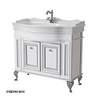 Тумба Caprigo 10625-В016 FRESCO под раковину 100х50 см, Bianco Alluminio