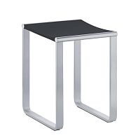 Табурет Keuco 14982170037 Plan для ванны, алюминий серебристый анодированный (E6 EV1)/темно-серый (RAL 7021)