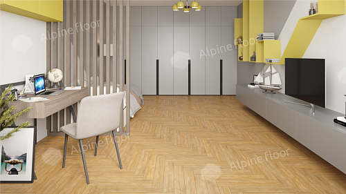 Ламинат AlpineFloor ЕЛКА ЭКСПЕРТ12 HERRINGBONE12 PRO LF106-04A NEW