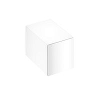 Тумба Keuco 31320300100 Edition 11 боковая 35х53.5 см, белый/белое стекло