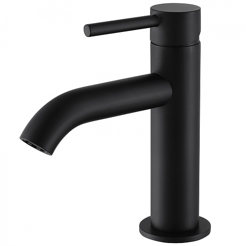 Смеситель ABBER AF8110B Wasser Kreis для раковины, черный матовый