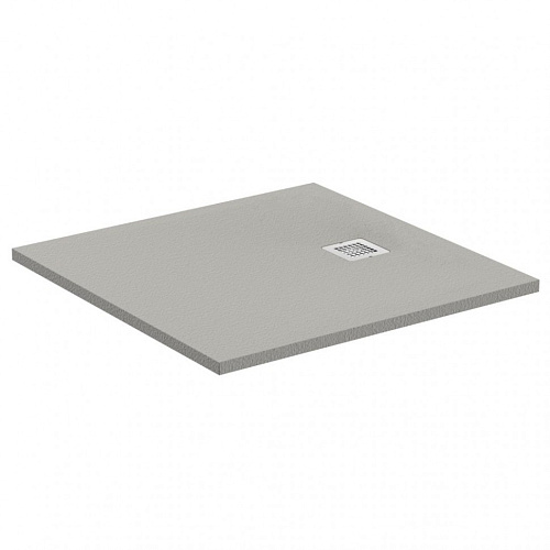 Душевой поддон Ideal Standard K8215FS Ultraflat S 90х90 см, Concrete grey (серый)