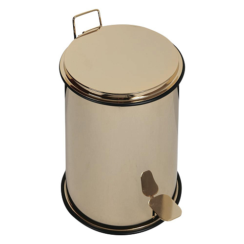 Ведро Migliore 21950 Complementi мусорное D26, золото купить недорого в интернет-магазине Керамос