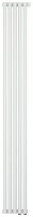 Радиатор Сунержа 12-0312-1805 Эстет-11 отопительный н/ж EU50 1800х225 мм/ 5 секций, белый