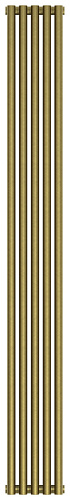 Радиатор Сунержа 05-0332-1805 Эстет-00 отопительный н/ж 1800х225 мм/ 5 секций, состаренная бронза