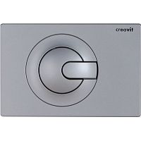 Кнопка Creavit GP5002.00 Power для инсталляции, серый матовый